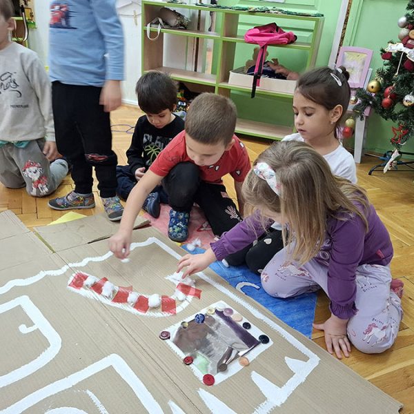 Зимске чаролије у вртићу Љиљан (1)